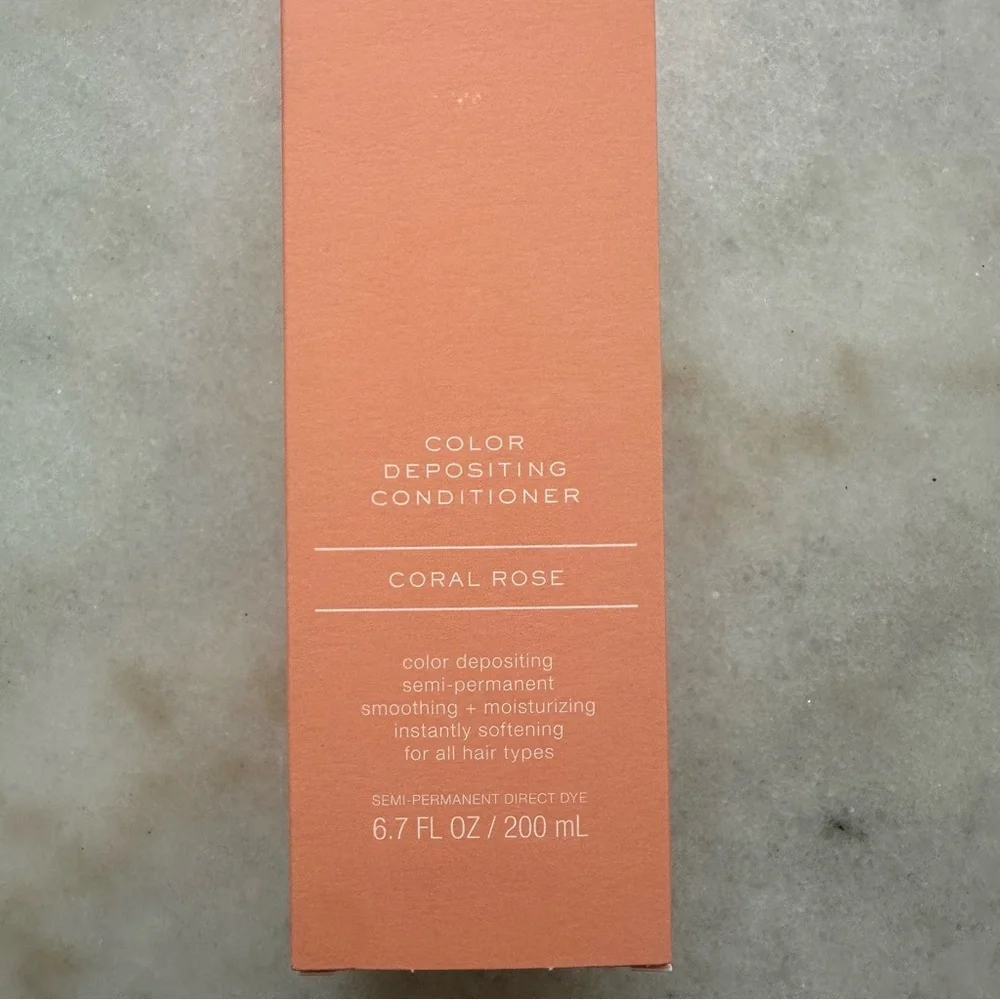 Kristin Ess Hair Color Depositing Conditioner Coral Rose
